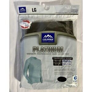 Coldpruf PLATINUM Women's Performance Dual Base Layer Bottom Pants Black Size L